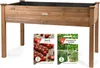 needs&wants® Grande letto rialzato in legno per giardino Anteprima dell’immagine prodotto 1