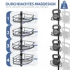 Teleskopregal Duschregal 4 Ablagen Eckregal Produktbild-Vorschau 5
