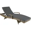 tectake® Aluminium Rattan Sonnenliege Océane 190 x 71 x 34 Produktbild-Vorschau 1