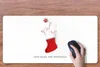 MuchoWow® Schreibtischunterlage Weihnachtsdekoration - Rot Produktbild-Vorschau 3