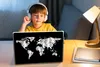 MuchoWow® Laptop Aufkleber Sticker Cover Weltkarte - Produktbild-Vorschau 3