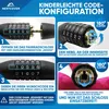 NEXTCOVER® Fahrradschloss mit Zahlencode - Das Original - Produktbild-Vorschau 6