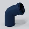 POLOPLAST POLO-KAL NG, coude, DN 50/67, 1 pièce. Voir les images du produit 4