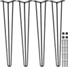 VEVOR Möbelfüße 28 Zoll 71.1 cm, Hairpin Leg Produktbild-Vorschau 1