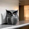 Dekorative Eulenfigur – Schwarz Produktbild-Vorschau 6