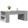 vidaXL Konferenční stolek Grey Sonoma 102x55x42 cm Dřevěný Náhled obrázku produktu 3