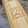Räder Salzmühle GLÜCK und Pfeffermühle LIEBE Set Bambus Produktbild-Vorschau 8