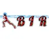 Amscan Kartonnen Miraculous Ladybug happy birthday slinger Productafbeelding-voorbeeld 4