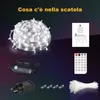 15m Tendine Luminosa LED，600 LED Luce Calda Tendine a Anteprima dell’immagine prodotto 9