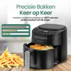 Emerio Airfryer XL 4,5 L – 1300 W – Digitaal – 8 Productafbeelding-voorbeeld 4