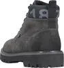 A rear view of a dark gray boot. Náhled obrázku produktu