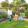 Babyschaukel 3 in 1 Kinderschaukel verstellbar Schaukelsitz Produktbild-Vorschau 2