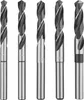 Five HSS spiral drill bits are displayed in a row against a white background. Produktbild-Vorschau