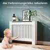 SONNI 152 cm bianco Griglia verticale copriradiatore Anteprima dell’immagine prodotto 4