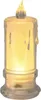 LED Dekokerze 5x11cm batteriebetrieben transparent Produktbild-Vorschau 2