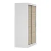 Schwebetürenschrank Kleiderschrank Neomi 04 Weiß Sonoma - Produktbild-Vorschau 9