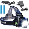 XA121 Linterna frontal LED con zoom, tecnología CREE XML Vista previa de la imagen del producto 2