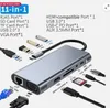 USB-C hub Ethernet multiportový adaptér pro MacBook Náhled obrázku produktu 1