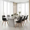 BEALIFE 6er Set Esszimmerstühle,  skandinavisches Design, Produktbild-Vorschau 9