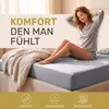 Lavea® Topper Spannbettlaken 200x220 cm, Maya 100% Jersey Produktbild-Vorschau 6