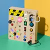 Busy Board LED Motorikspielzeug Kleinkind Lernspielzeug Produktbild-Vorschau 2