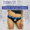 Damen Thong Slip - Boxer-0032-woman-black-h-M - schwarz - M Produktbild-Vorschau 3