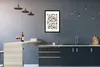 MuchoWow® Gerahmtes Poster Pflanzen - Beeren - Muster 40x60 Produktbild-Vorschau 2
