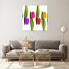 Bilder auf glas - Tulpe Blume Garten Komposition - 70x70cm Produktbild-Vorschau 7