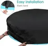 Poolabdeckung Rund für Hundepool, 160 x 30cm Wasserdicht Produktbild-Vorschau 6
