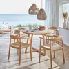 home24 Armlehnenstühle - 2er-Set - Buche Massiv / Produktbild-Vorschau 2