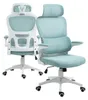 Flexibler Bürostuhl in moderner Mesh-Optik ergonomischer Produktbild-Vorschau 4