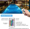 Lumières LED RGB étanches 4 pièces avec télécommande, Voir les images du produit 13