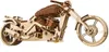 A 3D mechanical wooden model of a chopper motorcycle. Anteprima dell’immagine prodotto