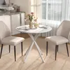 HOMCOM Eettafel, keukentafel voor 2 personen in industriële Productafbeelding-voorbeeld 2