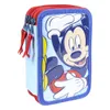 Mickey Mouse Dreikammer-Mäppchen mit Giotto Premium Zubehör Produktbild-Vorschau 3
