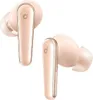 A pair of pink and gold wireless earbuds. Produktbild-Vorschau