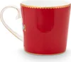 PIP STUDIO Love Birds Medaillon Tasse rot 150ml Produktbild-Vorschau 2