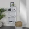 Spinder Design Schuhschrank mit 3 Klappen Weiß, Billy 3 Produktbild-Vorschau 1