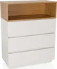 hjh LIVING Kommode mit 3 Schubladen MELMO K Sideboard Produktbild-Vorschau 1