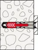 Fischer DuoPower 10 x 50 S K NV set de chevilles 50 mm Voir les images du produit 10