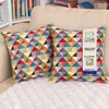 Selfitex 2er Set Bunte Couchkissen 40x40 cm, Sofakissen mit Produktbild-Vorschau 1