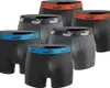 S|PUMA Boxer Herren Boxershorts 6er-Pack Nero Antracite Anteprima dell’immagine prodotto 1