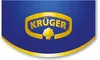 A blue background with a gold emblem featuring the brand name Krüger and a stylized tree. Produktbild-Vorschau