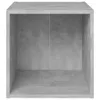 vidaXL TV-Schränke 4 Stk. Betongrau 37x35x37 cm Produktbild-Vorschau 5