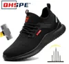 SUADEX Sicherheit Anti-Smashing Schuhe Gr.41 Stahl Kappe Produktbild-Vorschau 1