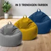 URBANARA Sitzsack 120l blau Basic-Comfort Produktbild-Vorschau 5