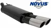 Novus Sportauspuff für VW Golf 3 / Golf 4 Cabrio 2x76mm Produktbild-Vorschau 7
