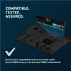 A RAM module is shown being inserted into a motherboard, with text highlighting compatibility. Anteprima dell’immagine prodotto