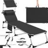 tectake® Aluminium Sonnenliege Aurelie gepolstert, klappbar Produktbild-Vorschau 9