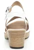 Gabor KRETA Damen Sandalette - Riemchen Sandalen weiß Produktbild-Vorschau 11